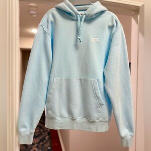 Nike Sky Blue Club Fleece Hoodie